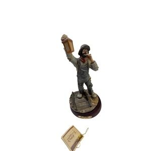 Emmett Kelly Jr All Aboard Figurine 9992 The Signature Collection Flambro 1992